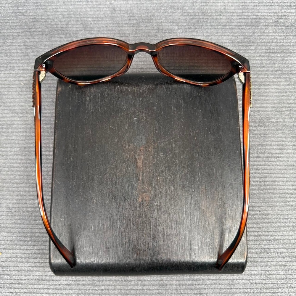 Smith Optics Tortoise Shell Brown Gradient Lens Y2k Sunglasses Round Cat Eye - Picture 9 of 14